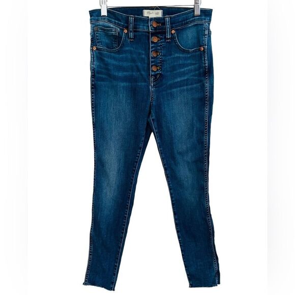 Madewell 10” High Rise Skinny size 28, button fly front. - Picture 1 of 7